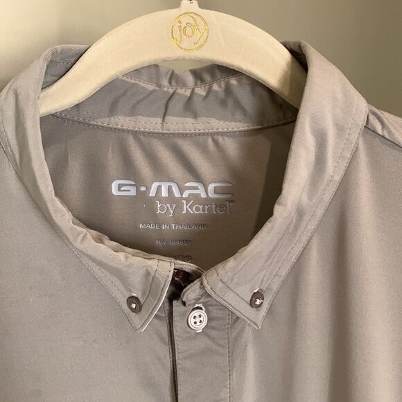 XL Gray Short Sleeve Polo - Picture 5 of 6